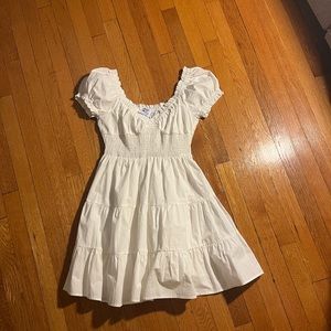 Princess Polly White Daniela Dress